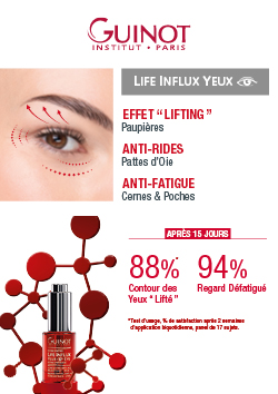 Nouveau Concentr&eacute; Life Influx Yeux : la nouvelle technique de r&eacute;g&eacute;n&eacute;ration cutan&eacute;e pour un regard visiblement plus jeune
